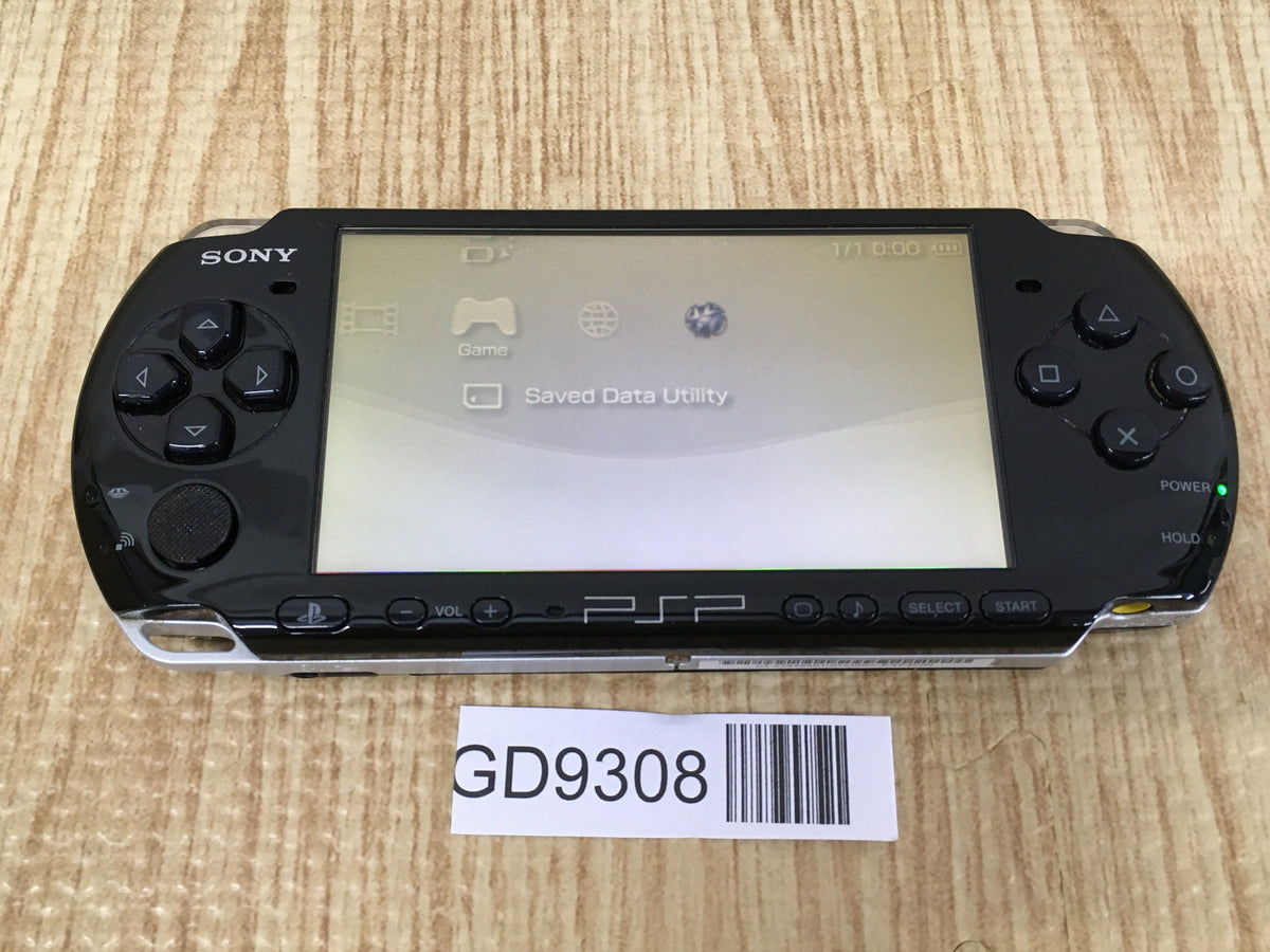 GD9308 With Defects - PSP-3000 PIANO BLACK SONY PSP Console Japan