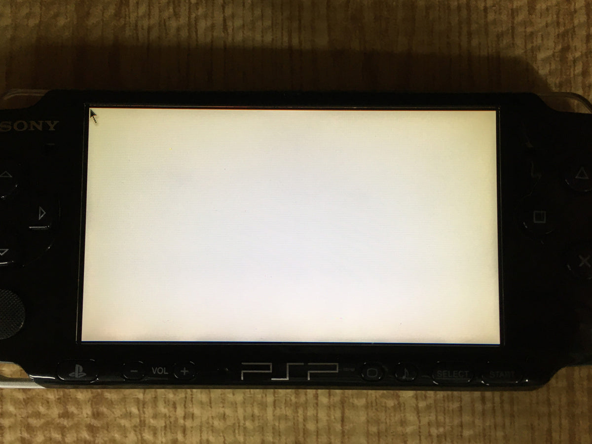 GD9312 With Defects - PSP-3000 PIANO BLACK SONY PSP Console Japan