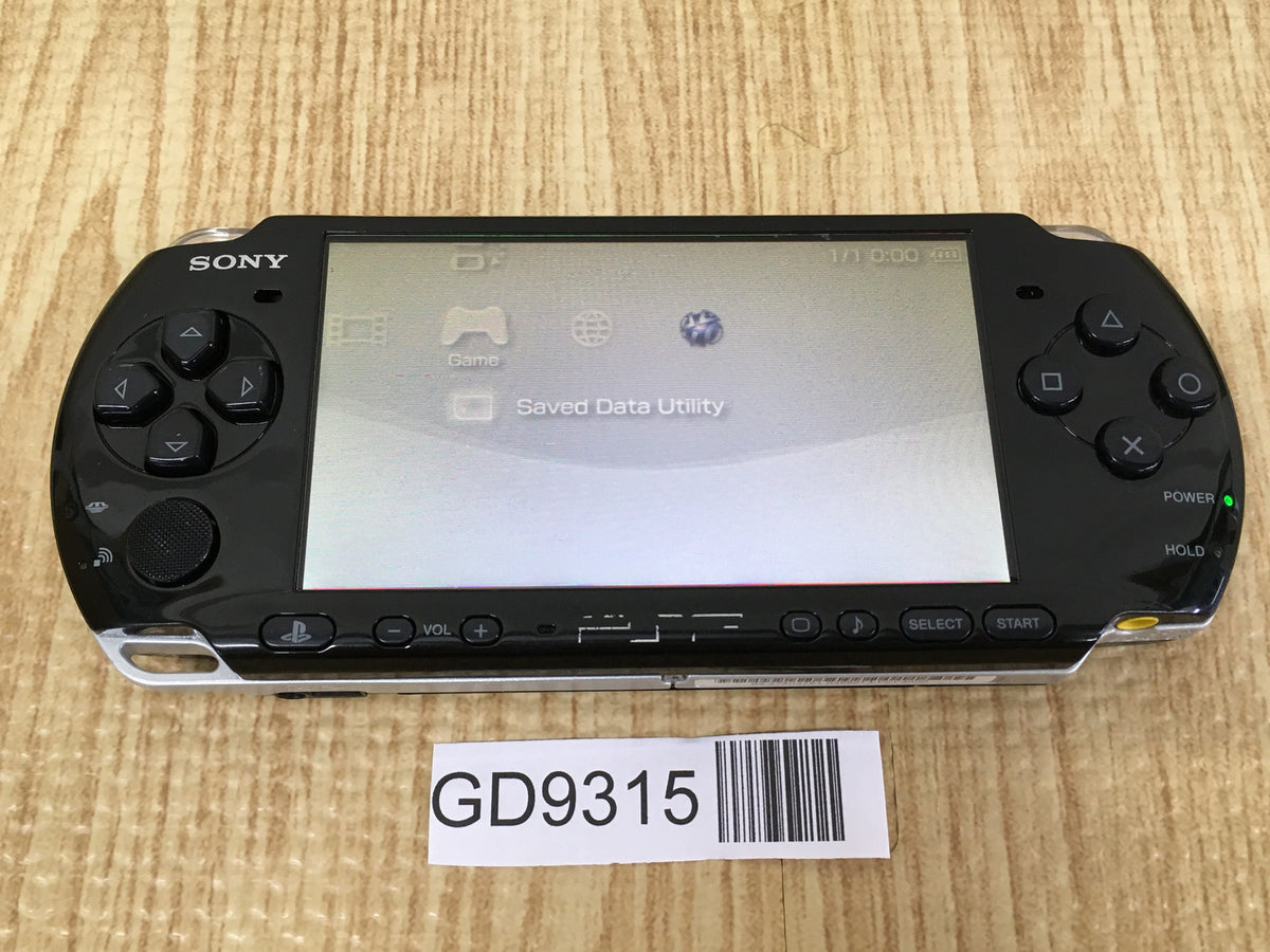 GD9315 With Defects - PSP-3000 PIANO BLACK SONY PSP Console Japan