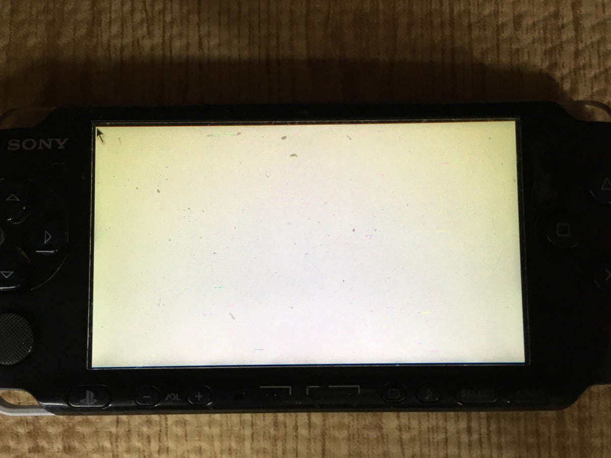 GD9318 With Defects - PSP-3000 PIANO BLACK SONY PSP Console Japan