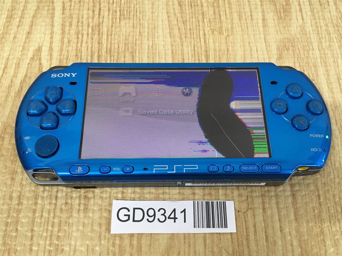 PSP3000です！ PSP Console PSP-3000 Sky Blue / Marine Blue PS Portable HJ5371112