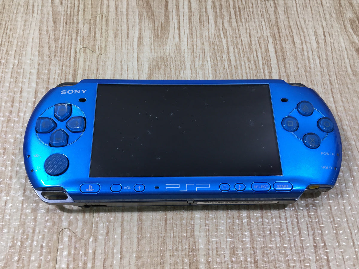 GD9346 With Defects - PSP-3000 VIBRANT BLUE SONY PSP Console Japan