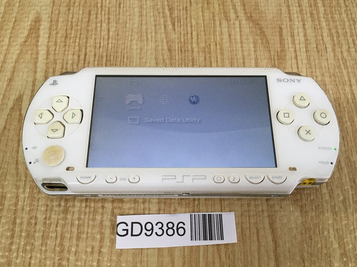 GD9386 With Defects - PSP-1000 CERAMIC WHITE Console SONY Japan
