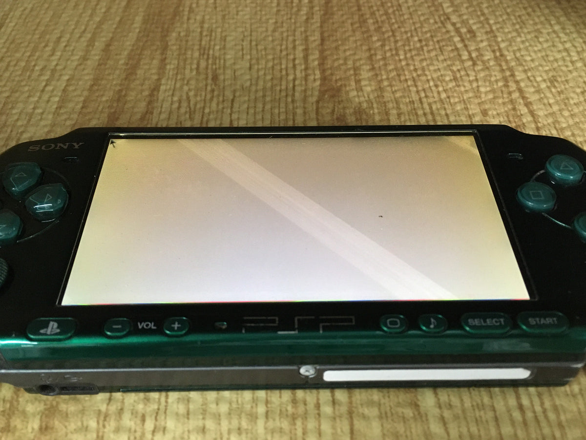 GD9466 With Defects - PSP-3000 SPIRITED GREEN Console SONY Japan