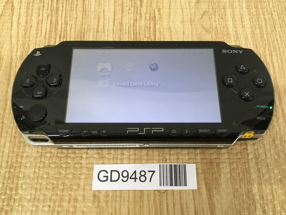 GD9487 With Defects - PSP-1000 BLACK Console Japan – J4U.co.jp
