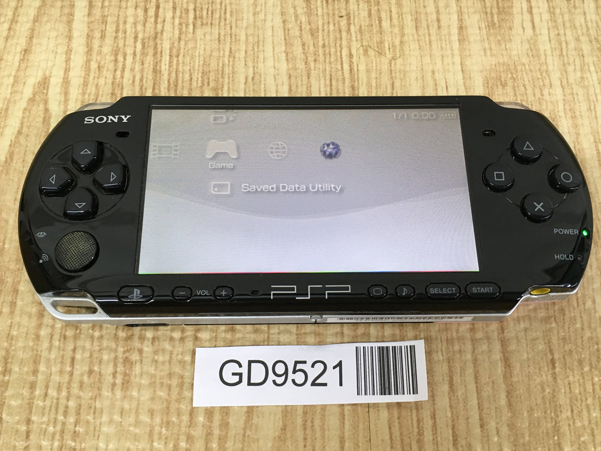 GD9521 With Defects - PSP-3000 PIANO BLACK Console Japan – J4U.co.jp