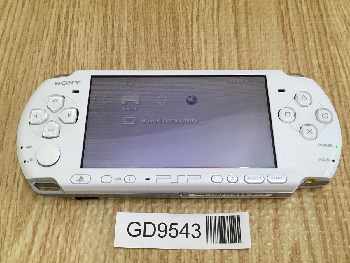 GD9543 With Defects - PSP-3000 PEARL WHITE Console Japan – J4U.co.jp