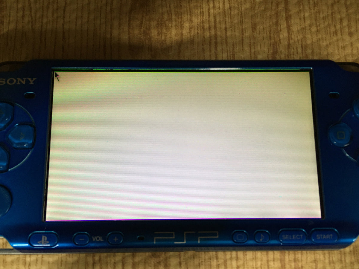 GD9719 With Defects - PSP-3000 VIBRANT BLUE Console SONY Japan