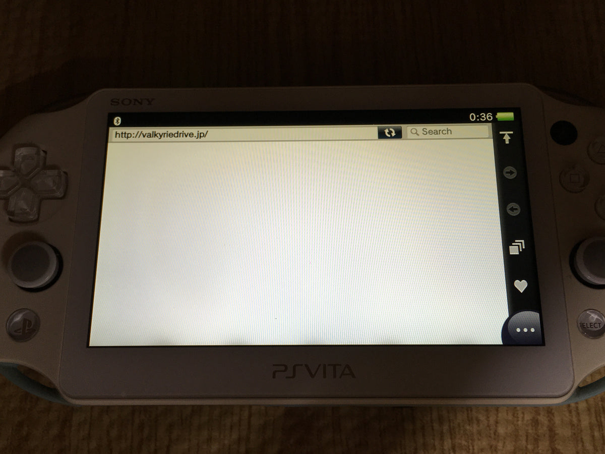 GD9740 With Defects - PS Vita PCH-2000 LIGHT BLUE & WIHTE Console