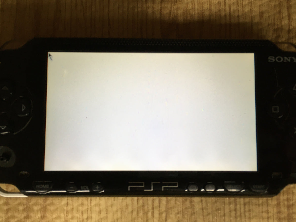 GE1086 With Defects - PSP-1000 BLACK Console SONY Japan – J4U.co.jp