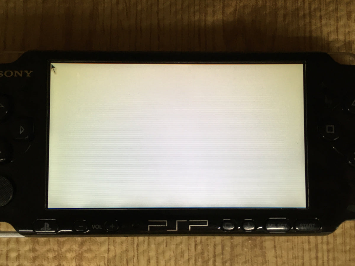 3DS.PSP3000（ジャンク） GE1134 With Defects - PSP-3000 PIANO BLACK Console SONY Japan