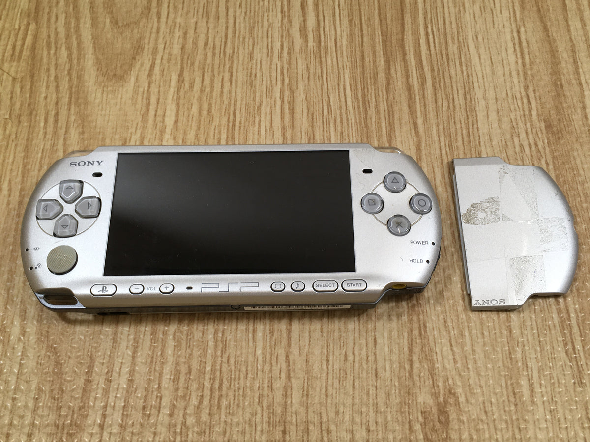 PSP-3000 MYSTIC Silver Console SONY Japan - With Defects GE1151