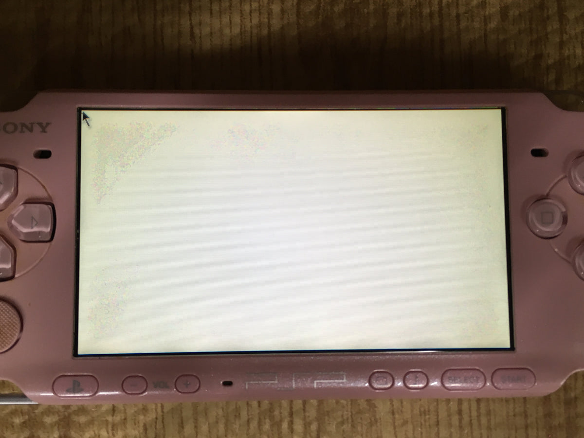 GE1176 With Defects - PSP-3000 BLOSSOM PINK Console SONY Japan