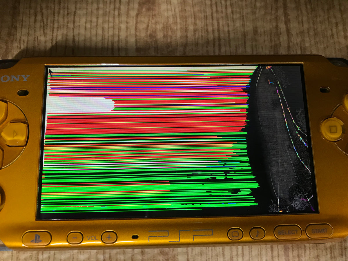 GE1267 With Defects - PSP-3000 BRIGHT YELLOW Console Japan – J4U.co.jp