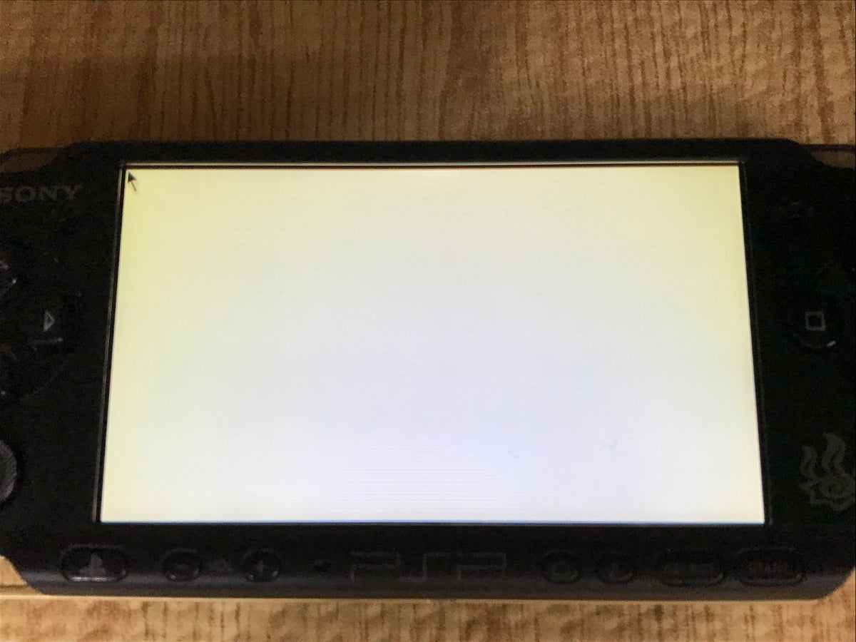 PSP-3000 MONSTER HUNTER 3RD Ver. Console Japan - With Defects