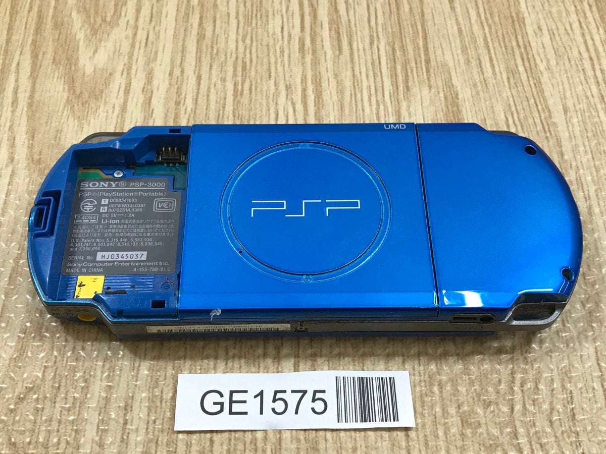PSP-3000 VIBRANT BLUE Console Japan - With Defects GE1575 – J4U.co.jp