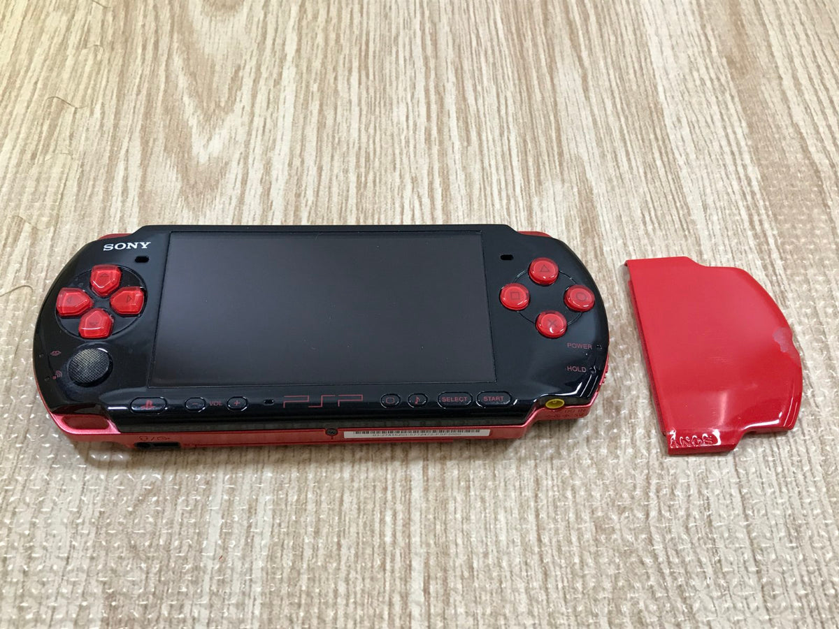 psp3000！赤黒！！ PSP-3000 BLACK & RED Console Japan - With Defects GE1583 – J4U.co.jp