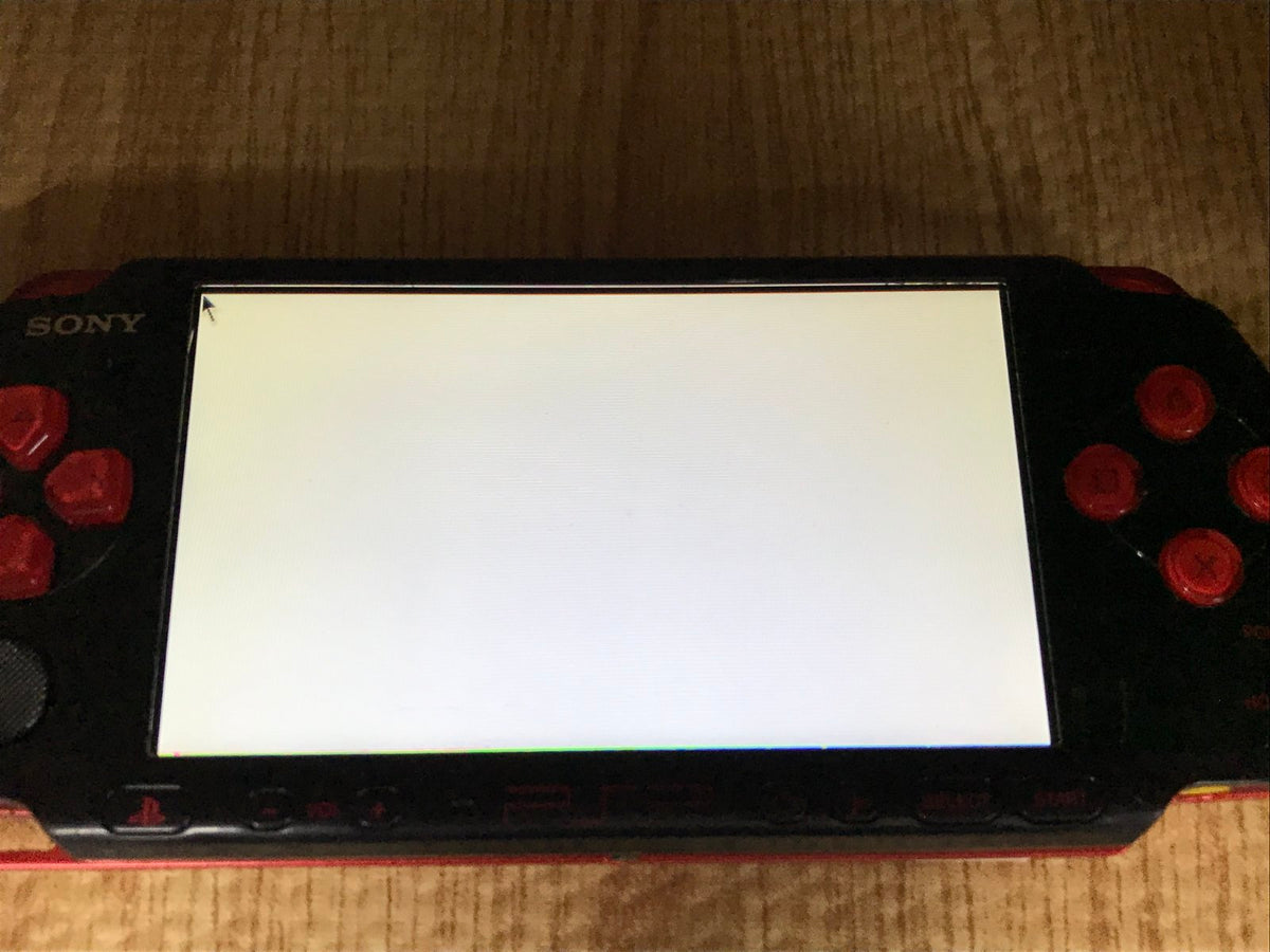 PSP-3000 BLACK & RED Console Japan - With Defects GE1583 – J4U.co.jp