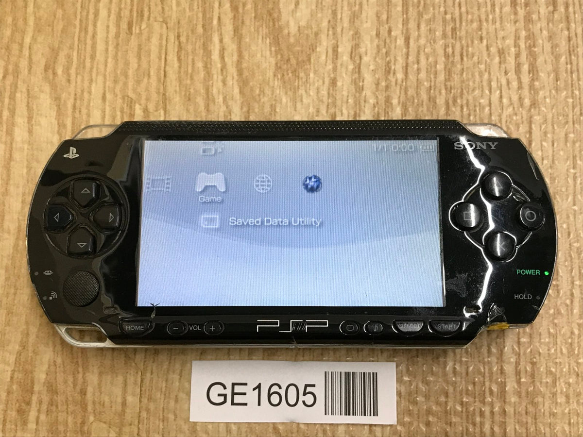 psp1000 美品 黒 PSP-1000 BLACK Console Japan - With Defects GE1605 – J4U.co.jp