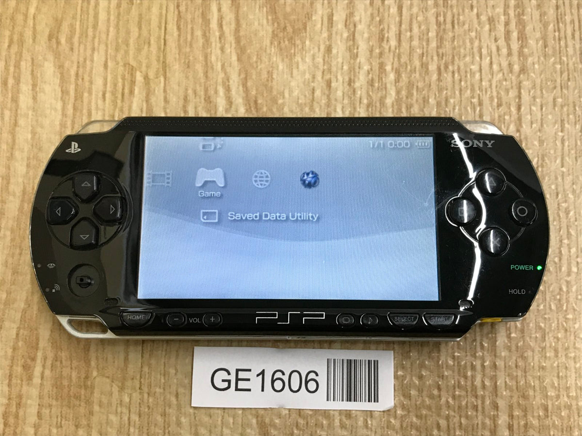 PSP-1000 BLACK Console Japan - With Defects GE1606 – J4U.co.jp