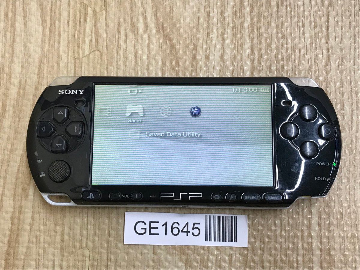 PSP-3000 PIANO BLACK Console Japan - With Defects GE1645 – J4U.co.jp