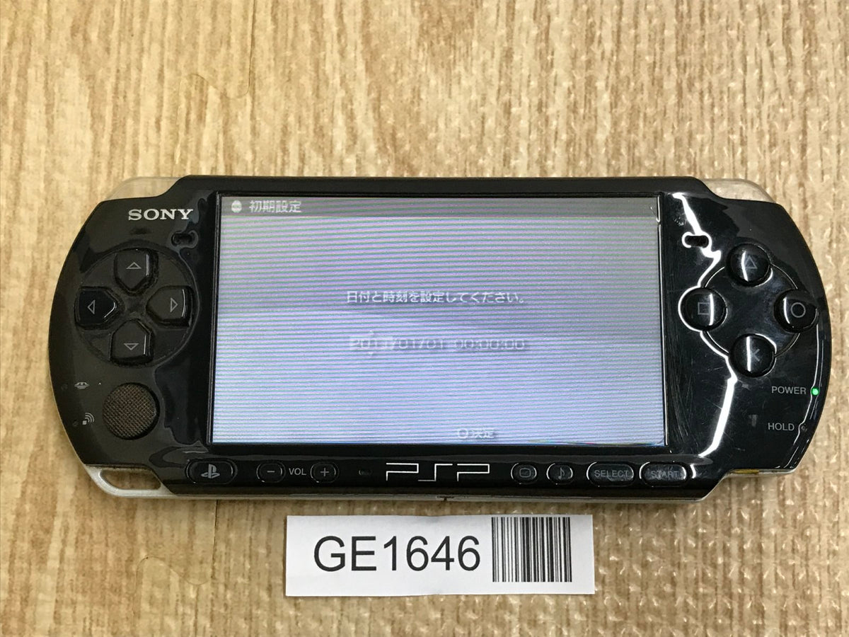 PSP-3000 PIANO BLACK Console Japan - With Defects GE1646 – J4U.co.jp