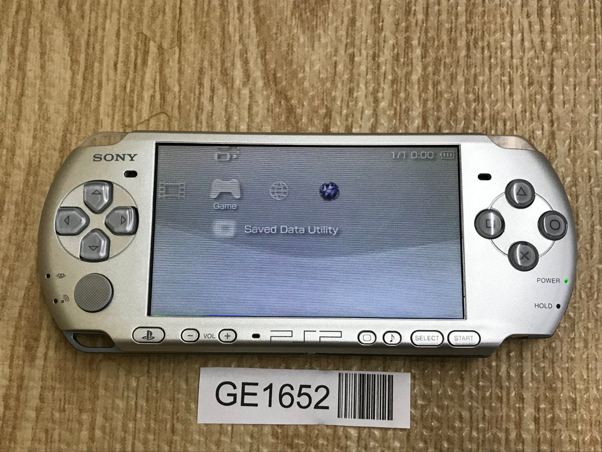 PSP-3000 MYSTIC Silver Console Japan - With Defects GE1652 – J4U.co.jp