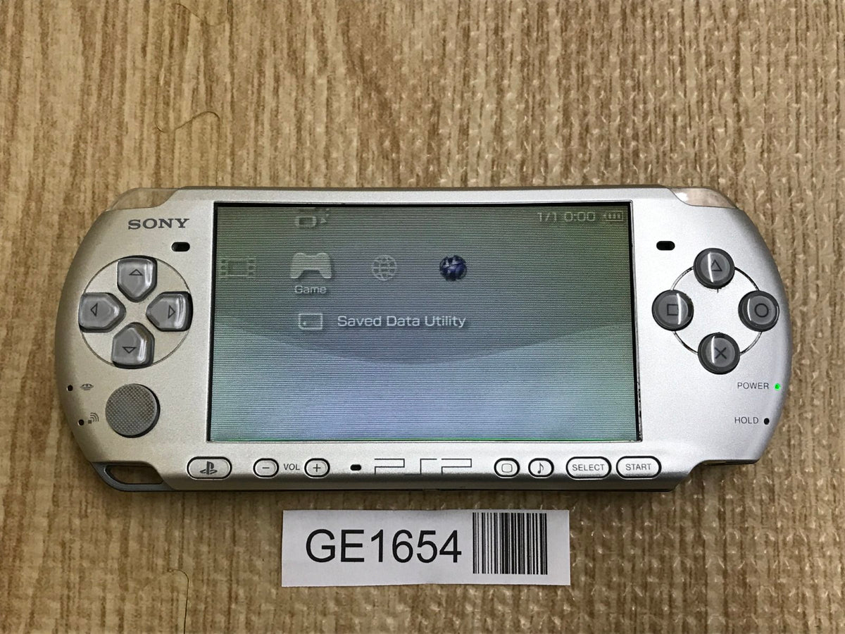 PSP-3000 MYSTIC Silver Console Japan - With Defects GE1654 – J4U.co.jp