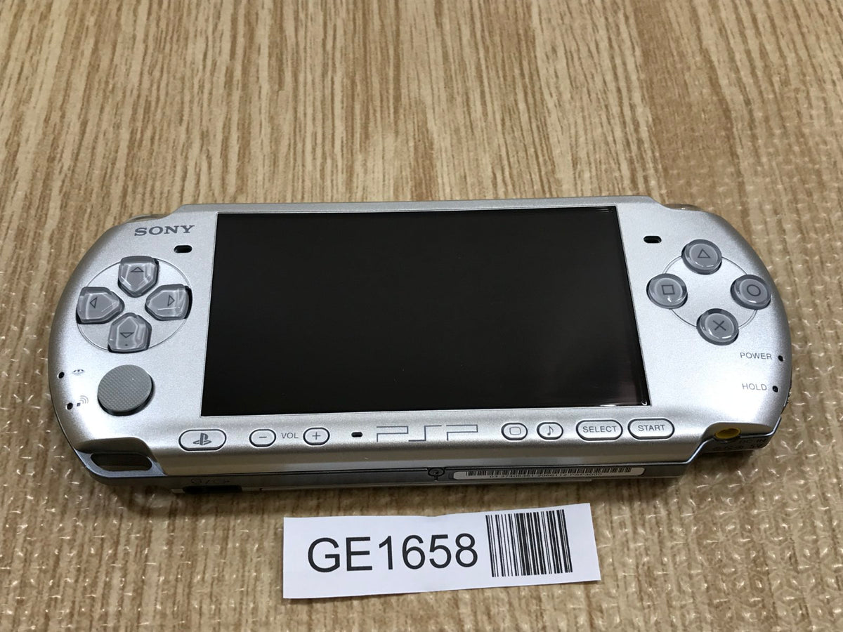 PSP3000＋カセット11個 PSP-3000 MYSTIC Silver Console Japan - Not Working GE1658 – J4U.co.jp