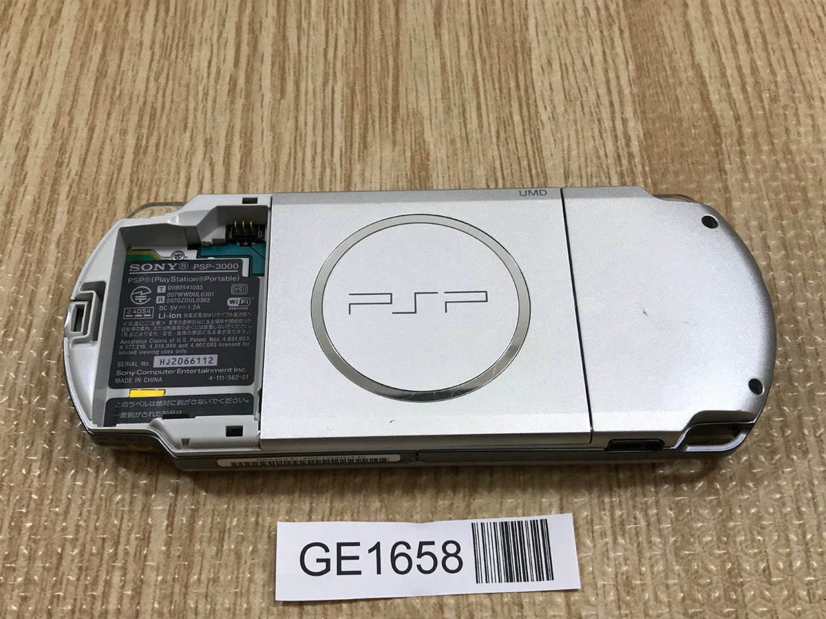 PSP-3000 MYSTIC Silver Console Japan - Not Working GE1658 – J4U.co.jp