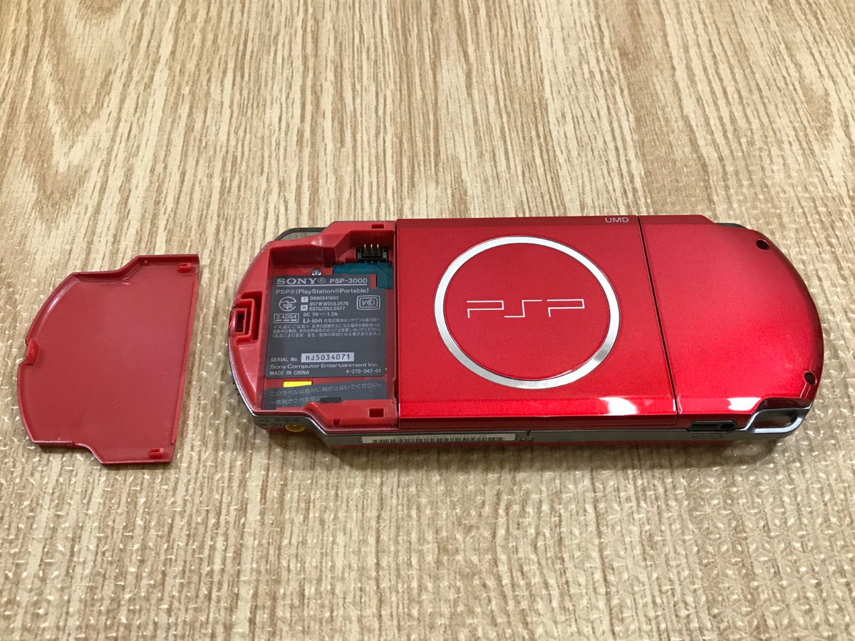 PSP-3000 RADIANT RED Console Japan - Tested Working GE1660 – J4U.co.jp
