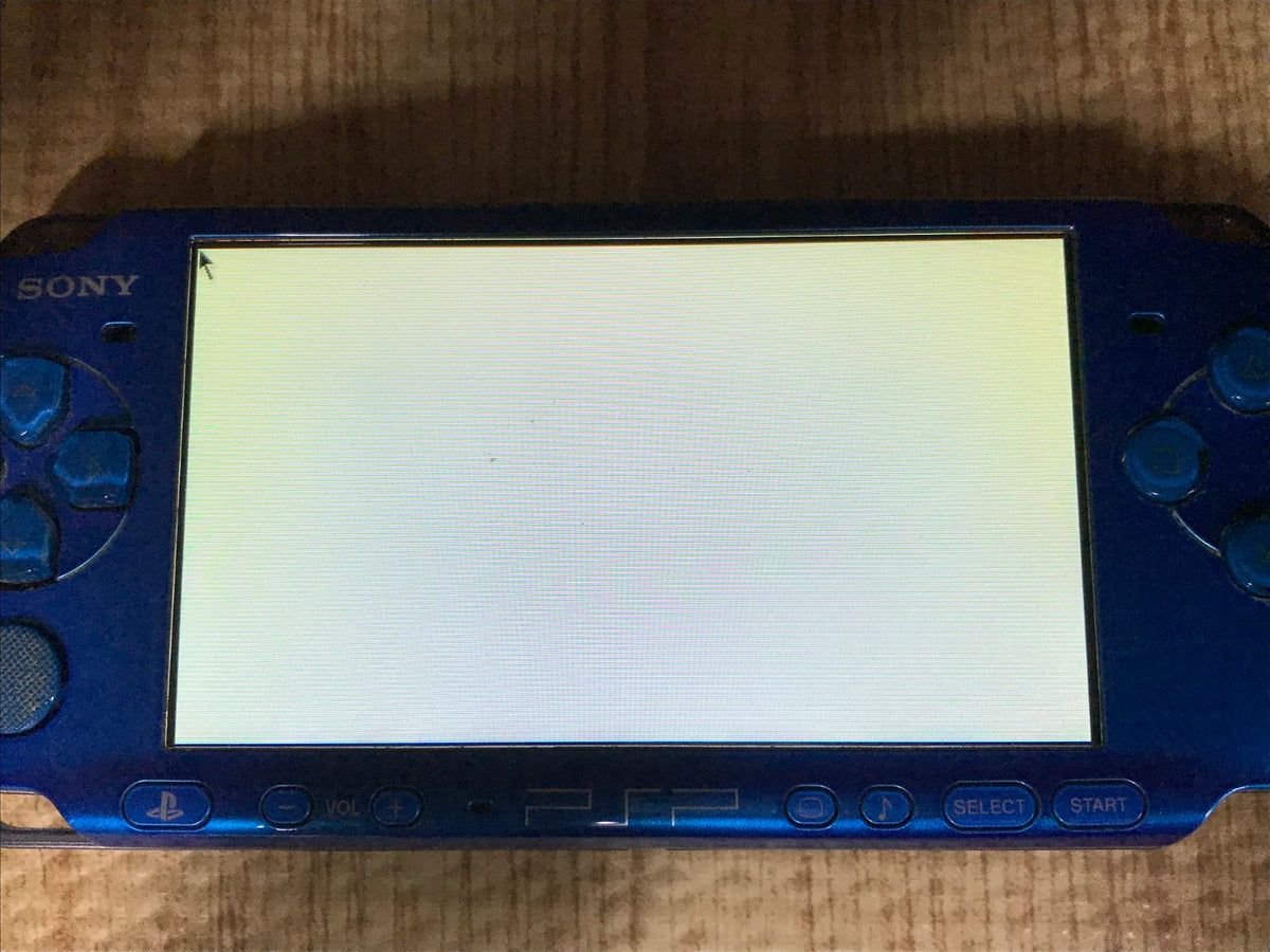 PSP-3000 VIBRANT BLUE Console Japan - With Defects GE1668 – J4U.co.jp