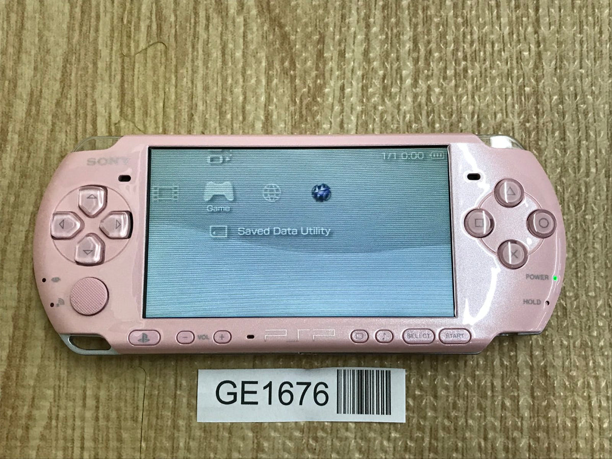 PSP-3000 BLOSSOM PINK Console Japan - With Defects GE1676 – J4U.co.jp