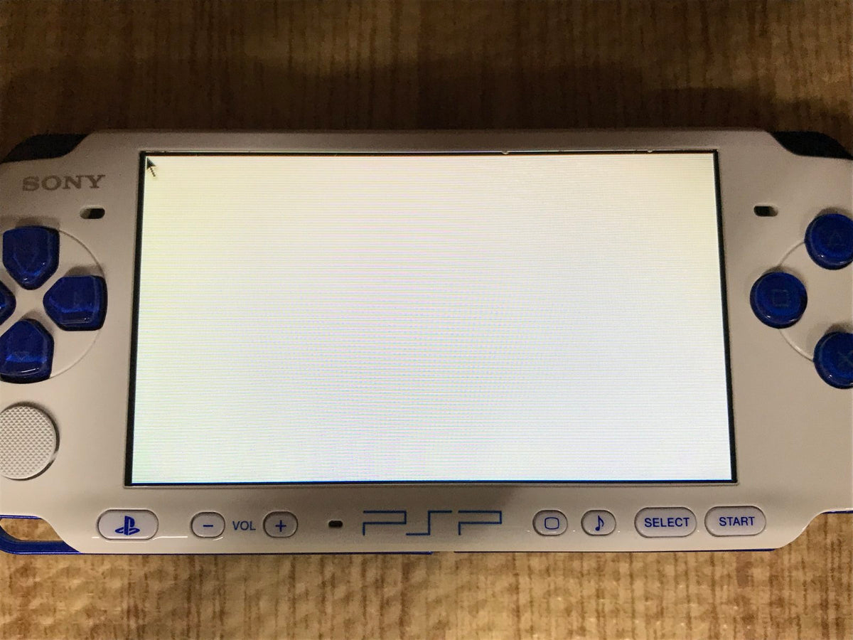PSP-3000 WHITE & BLUE Console Japan - With Defects GE1677 – J4U.co.jp