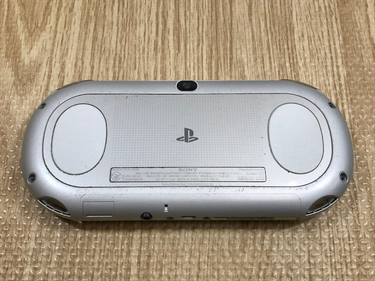 PS Vita PCH-2000 SILVER Console Japan - Tested Working GE1685