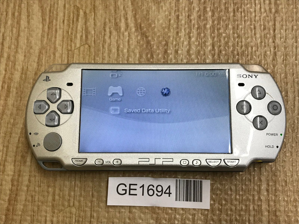 PSP-2000 ICE Silver Console Japan - With Defects GE1694 – J4U.co.jp