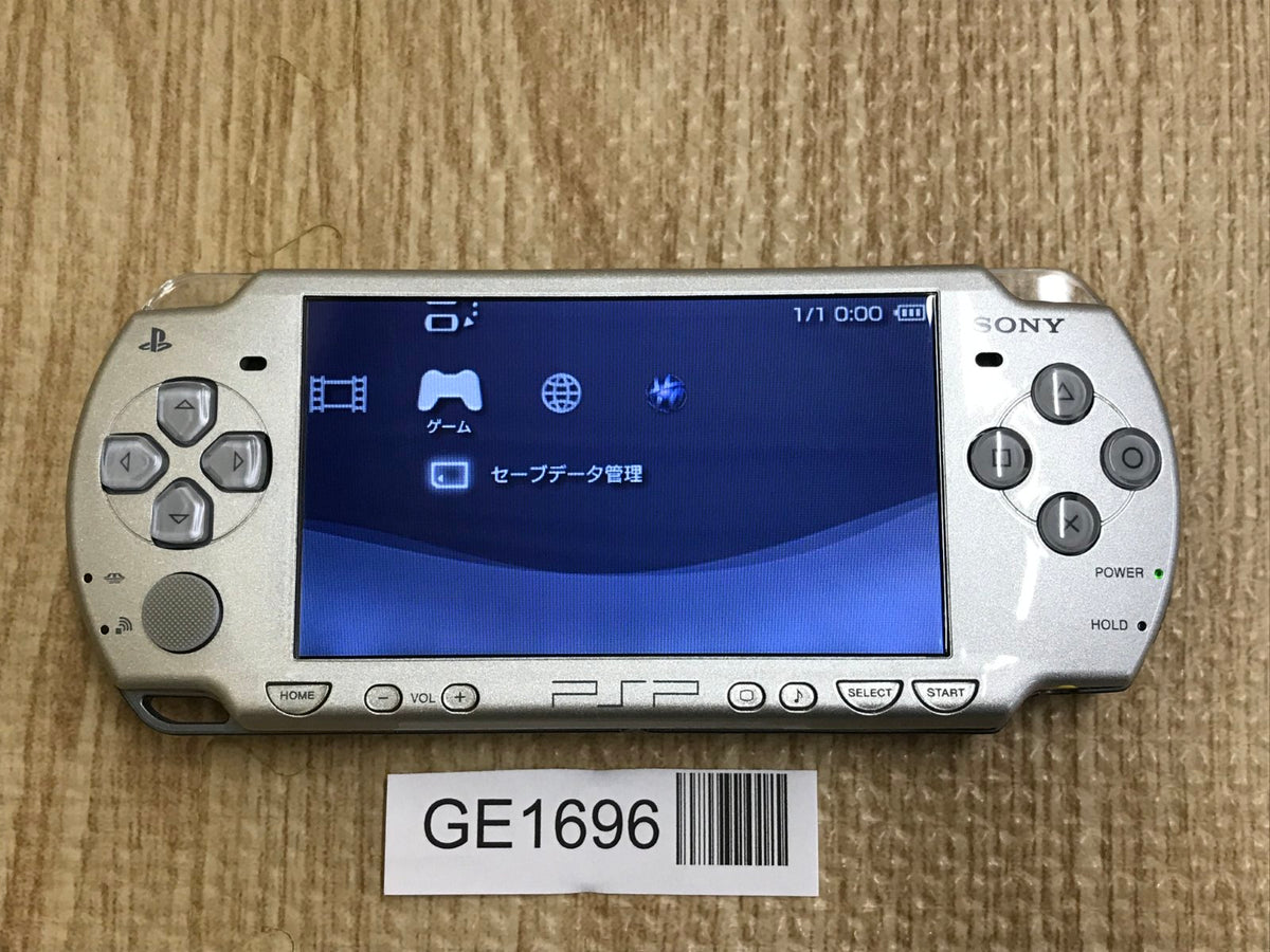 その他 PSP2000 PSP-2000 ICE Silver Console Japan - With Defects GE1696 – J4U.co.jp