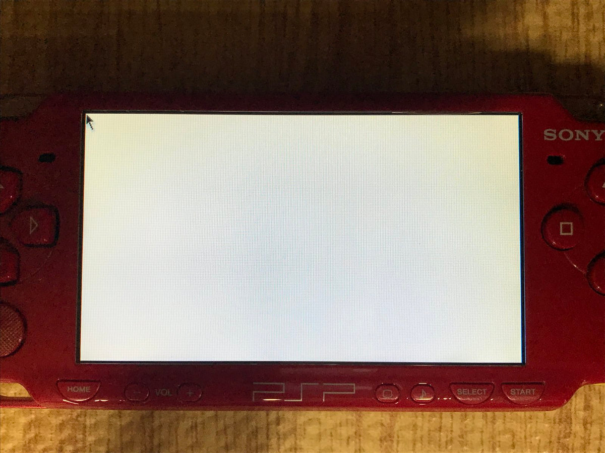 PSP-2000 DEEP RED Console Japan - With Defects GE1700 – J4U.co.jp