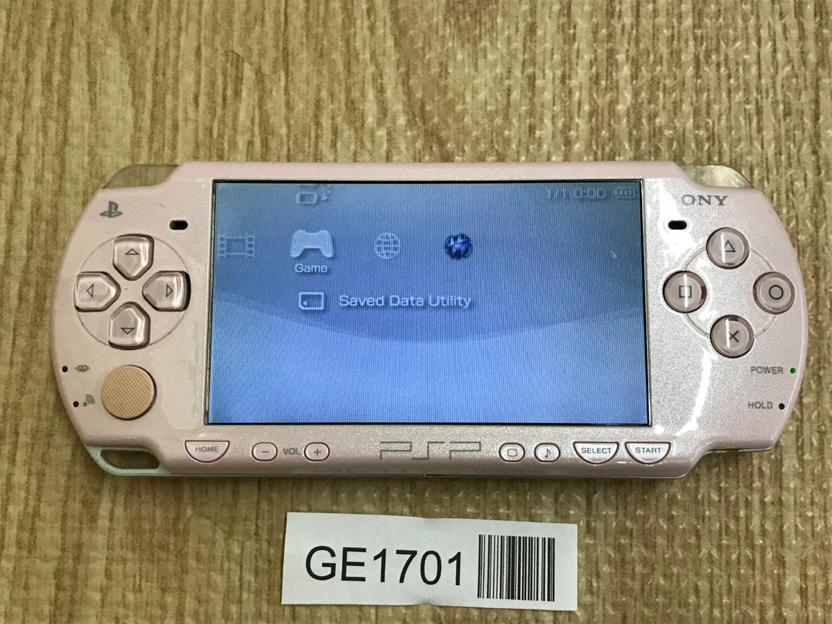 PSP-2000 ROSE PINK Console Japan - With Defects GE1701 – J4U.co.jp