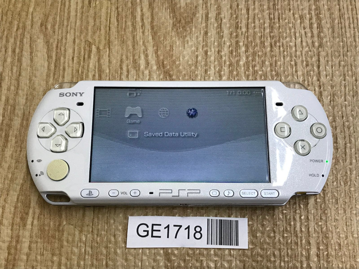 PSP-3000 PEARL WHITE Console Japan - With Defects GE1718 – J4U.co.jp