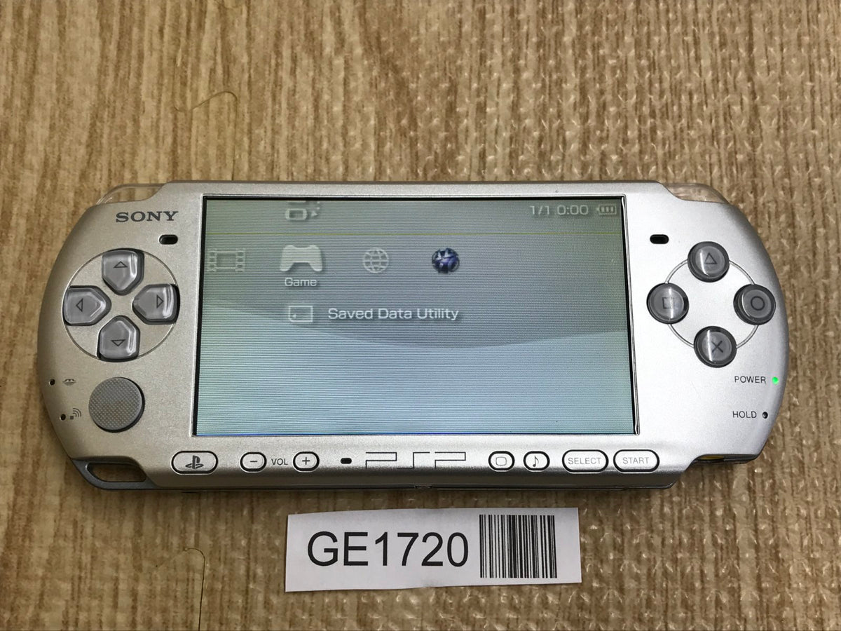 PSP-3000 MYSTIC Silver Console Japan - With Defects GE1720 – J4U.co.jp