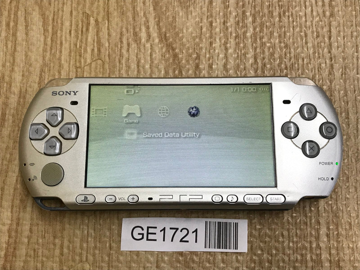 PSP-3000 MYSTIC Silver Console Japan - With Defects GE1721 – J4U.co.jp