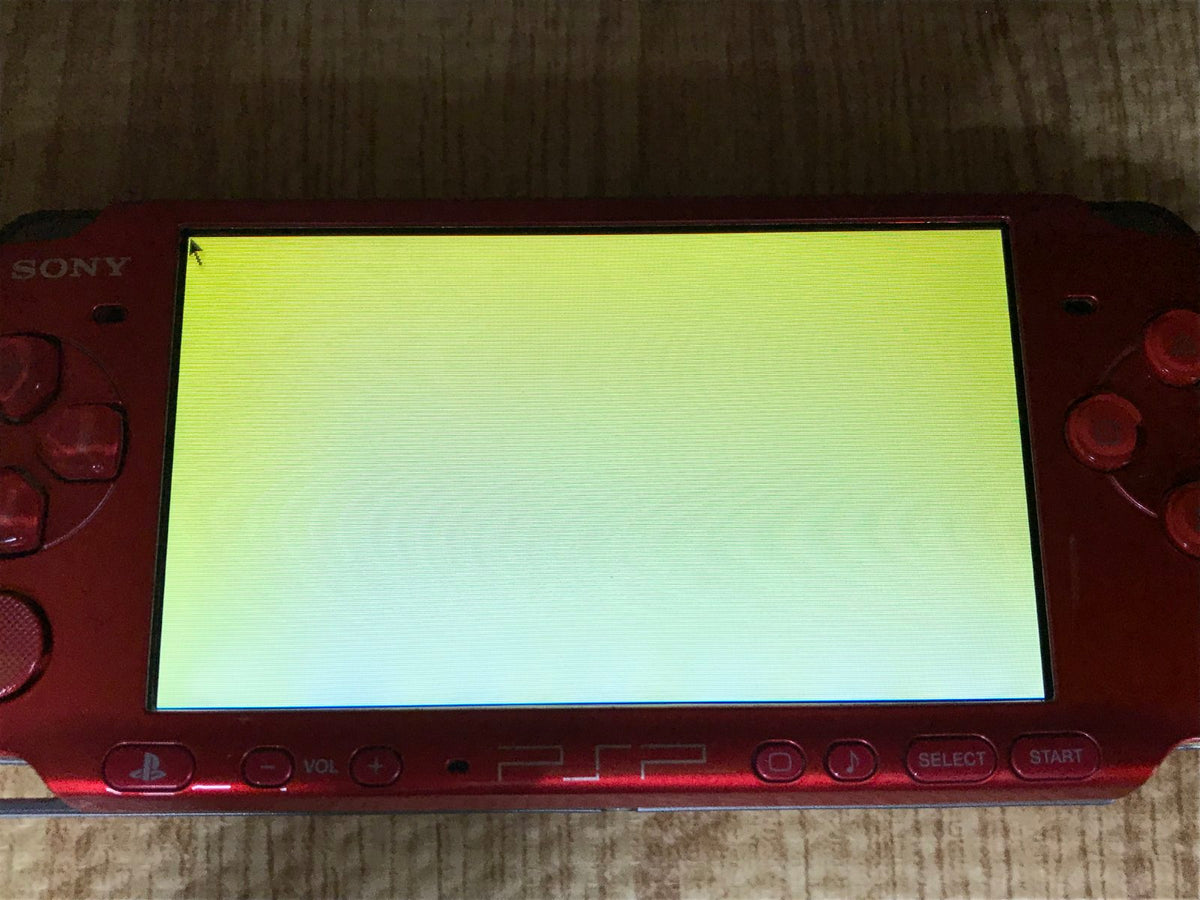 PSP-3000 RADIANT RED Console Japan - With Defects GE1724 – J4U.co.jp