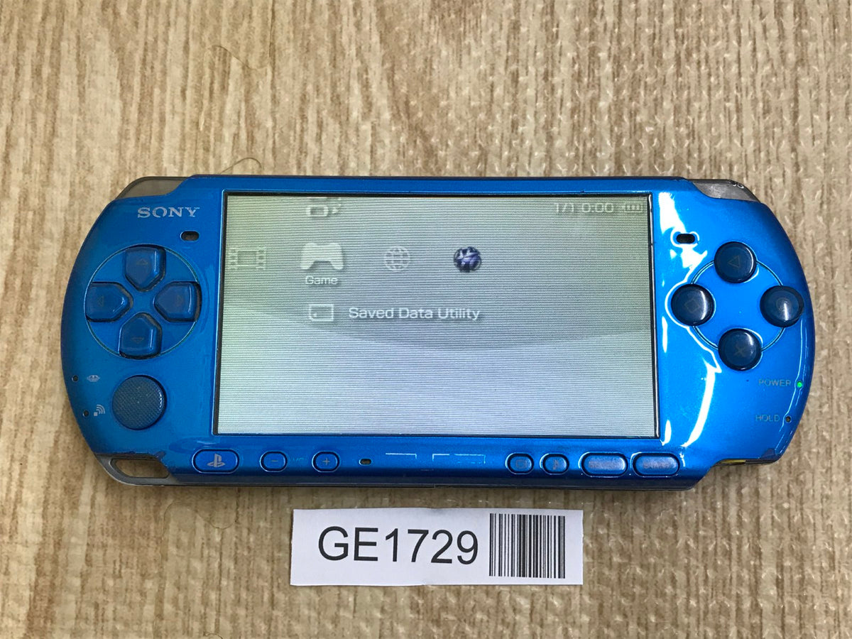 PSP-3000 VIBRANT BLUE Console Japan - With Defects GE1729 – J4U.co.jp