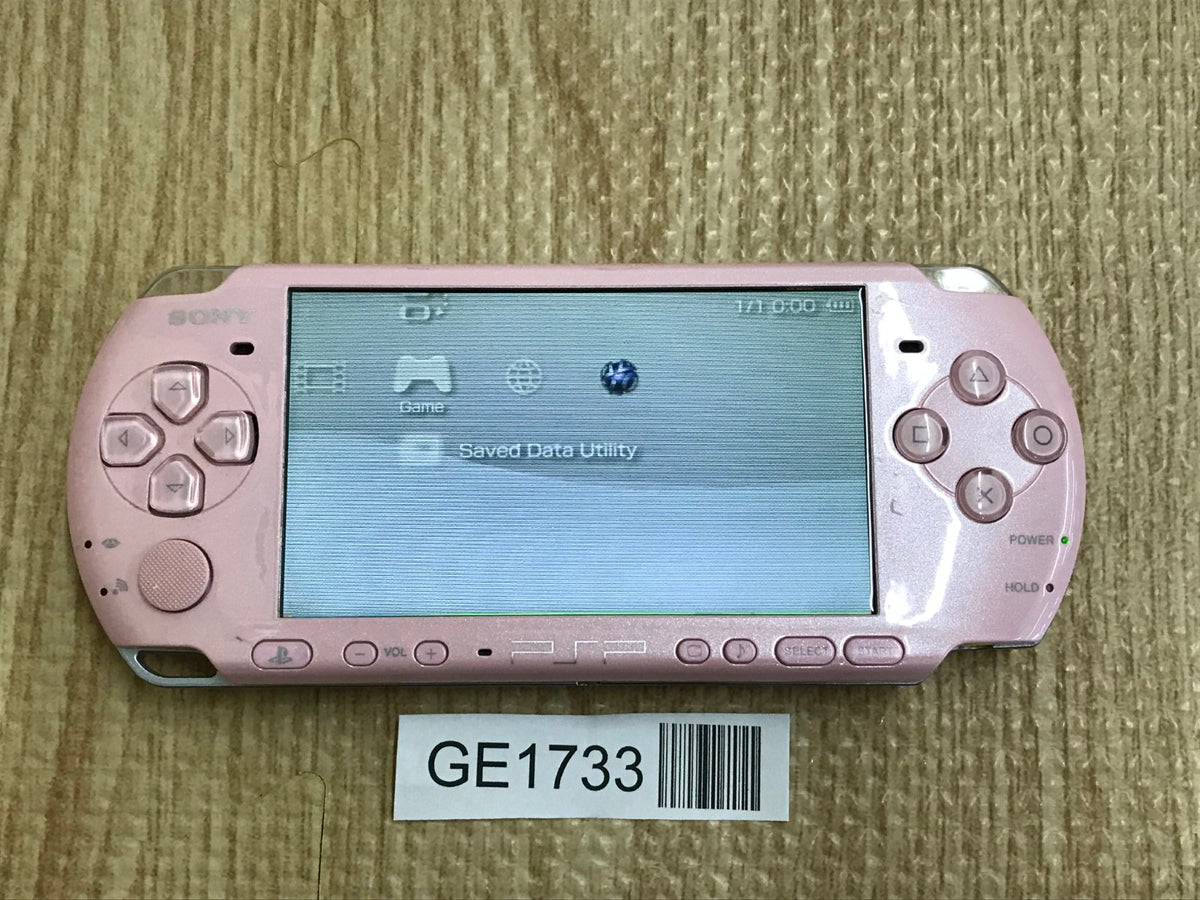 PSP3000. DSi ジャンク PSP-3000 BLOSSOM PINK Console Japan - With Defects GE1733 – J4U.co.jp