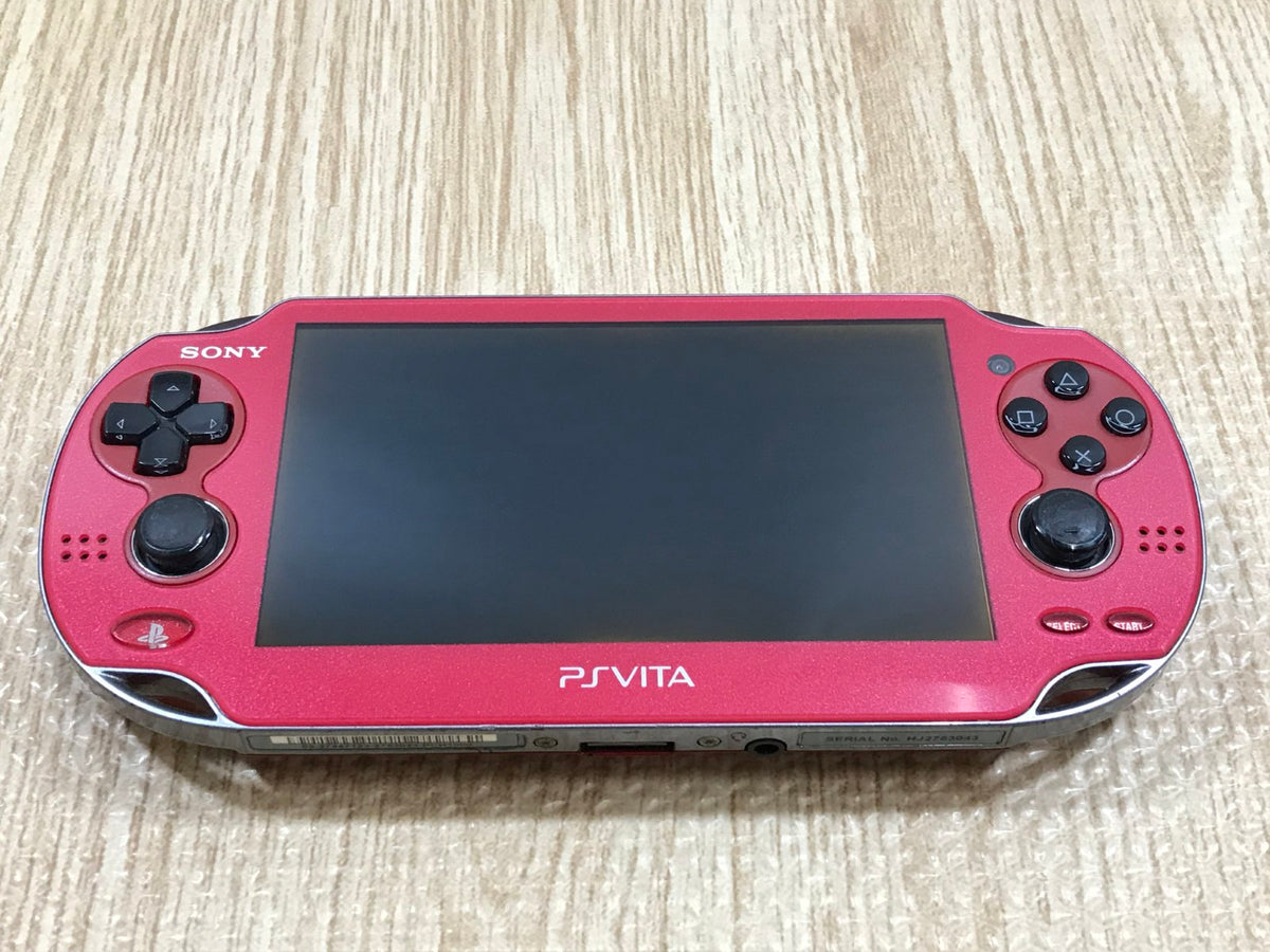 PS Vita PCH-1000 COSMIC RED Console Japan - With Defects GE1743