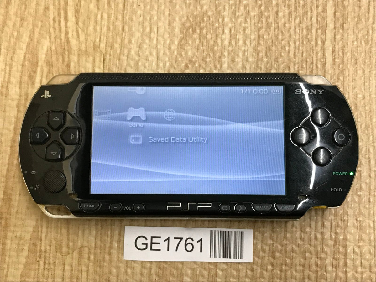 PSP-1000 BLACK Console Japan - With Defects GE1761 – J4U.co.jp