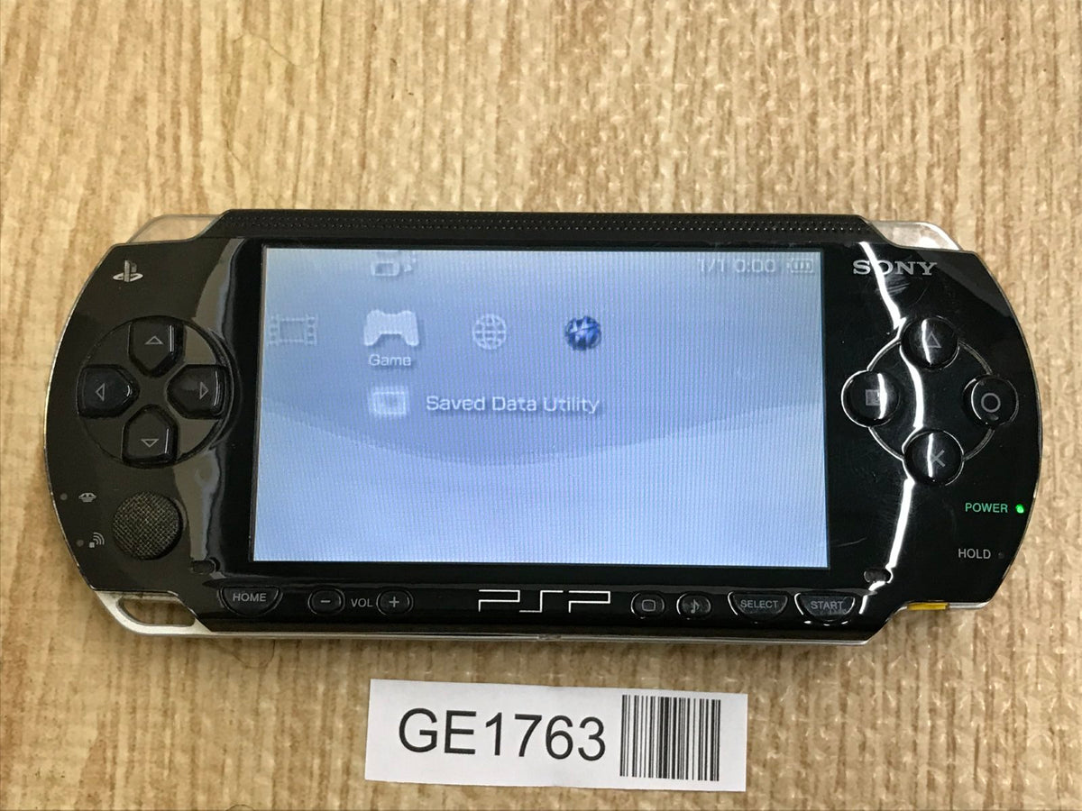 PSP-1000 BLACK Console Japan - With Defects GE1763 – J4U.co.jp