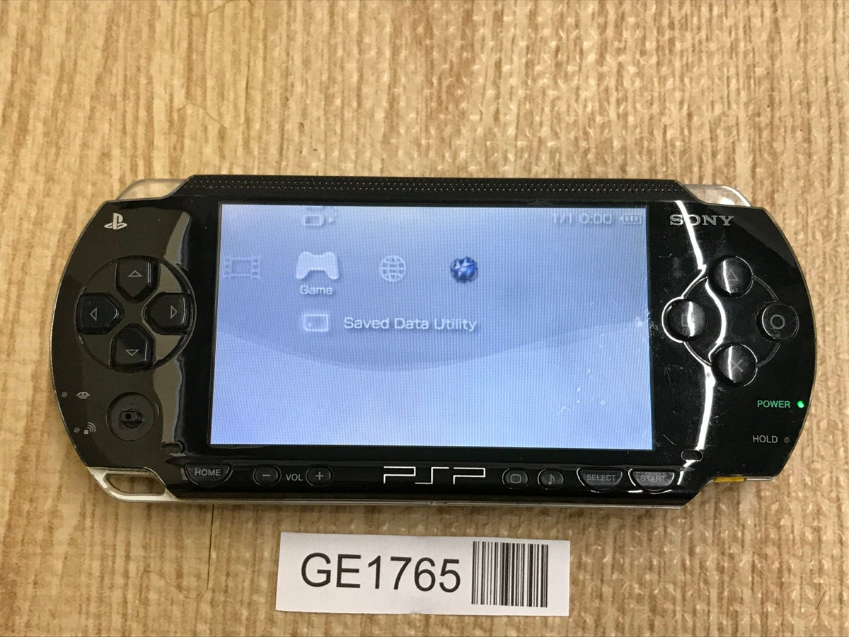 PSP-1000 BLACK Console Japan - With Defects GE1765 – J4U.co.jp