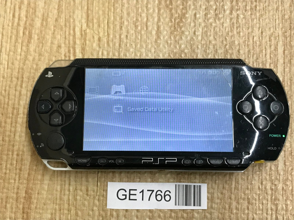 PSP-1000 BLACK Console Japan - With Defects GE1766 – J4U.co.jp